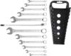 Spanner Set, ring/open ended 12-piece Combination Spanner Set, in Accordance wi