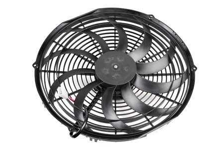 Electric Motor, radiator fan VA18-AP71/LL-42S 12V puhuv 385mm