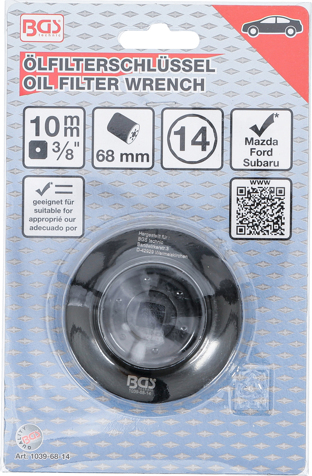 Oilflter Spanner End Cap Oil Filter Wrench 68 mm x P14