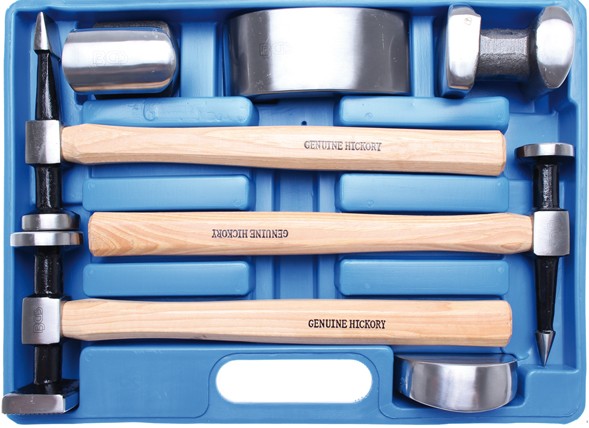 Split Pin Drift Set Plekkseppa haamrite - taldade komplekt 7 osa