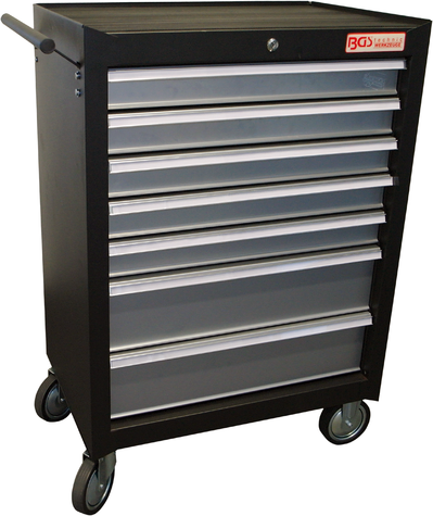 Socket Wrench Set Töökojakäru, 7 sahtlit, tühi