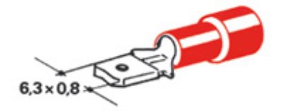 Terminal, electric universal parts 