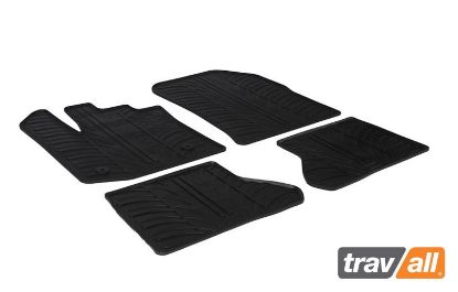 Non-skid Inset Mat DACIA DOKKER (2012-) 4PC+FX