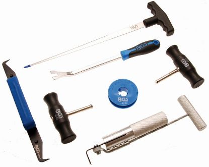 Grinding Disc Set, random orbit sander Liimitud klaasi eemaldamiseks