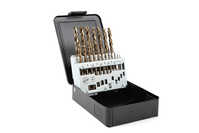 Drill Bit kompl, CO puurid 1-10mm 19tk