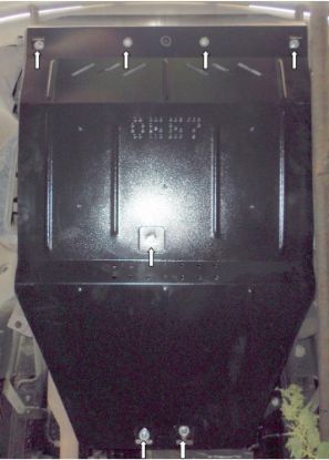 Underrun Protection MB Vito 05-10 V-2,2 СDI 4x4 AUT