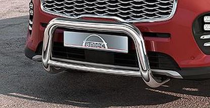 Frontal Protection Bar Kia Sportage 16-18 70mm+42mm