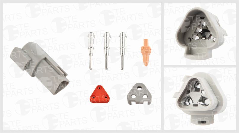 Cable Connector Kit 3 PIN komplekt DEUTSCH: DT04-3P