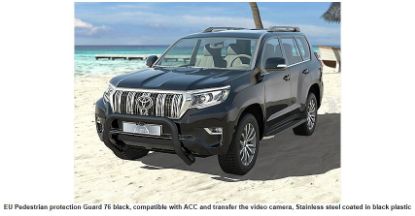 Frontal Protection Bar Toyota LC150 18- 76mm MUST