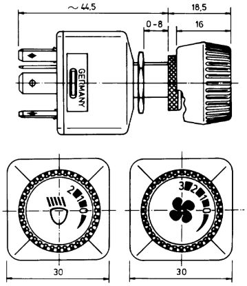 Switch pöördlüliti 0-1-2