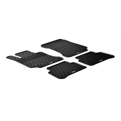 Non-skid Inset Mat MERCEDES BENZ E-CLASS (09-13) 4P+FX