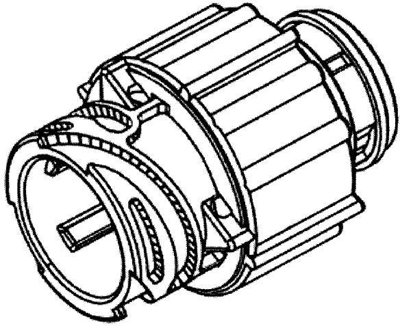 Plug VKS/DIN 4-klemmiga