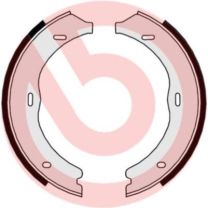 Brake Shoe Set, parking brake 