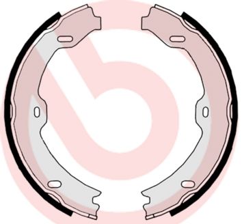 Brake Shoe Set, parking brake 