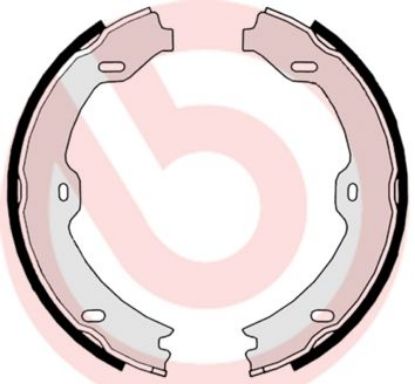 Brake Shoe Set, parking brake 