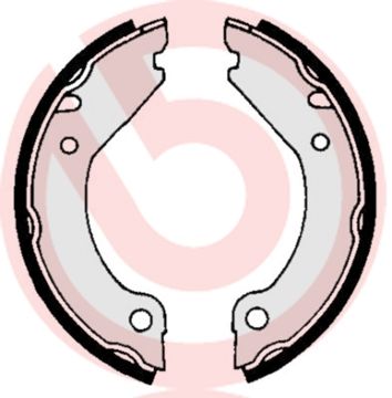 Brake Shoe Set, parking brake 