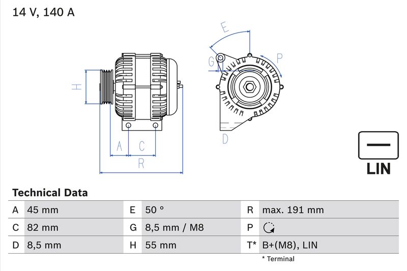 Alternator VOLVO - 30658085