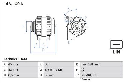 Alternator VOLVO - 30658085
