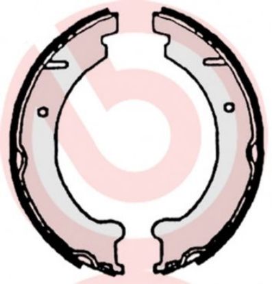 Brake Shoe Set, parking brake 