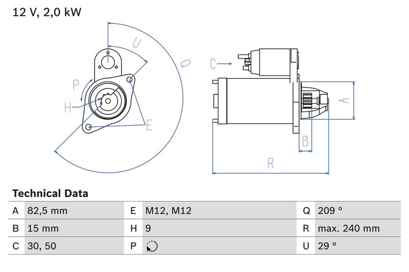 Starter A4 (8EC, B7), A6 (4F2, C6)