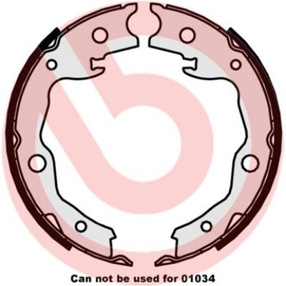 Brake Shoe Set, parking brake 