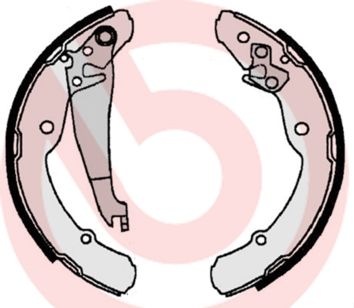 Brake Shoe Set 