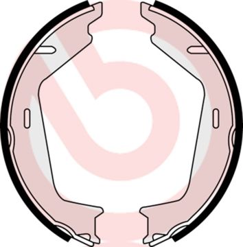 Brake Shoe Set, parking brake 