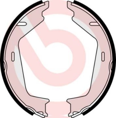 Brake Shoe Set, parking brake 