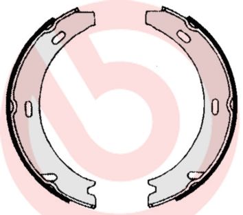 Brake Shoe Set, parking brake 