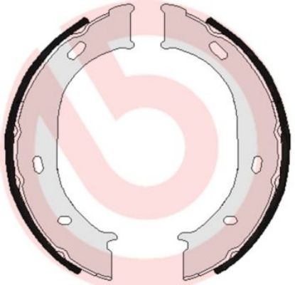 Brake Shoe Set, parking brake 