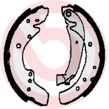 Brake Shoe Set 