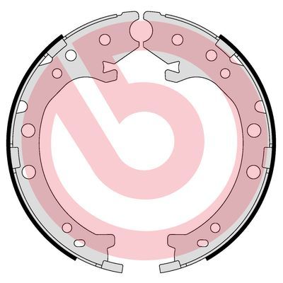 Brake Shoe Set, parking brake 