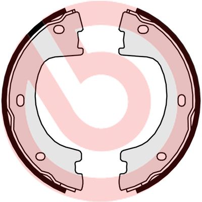 Brake Shoe Set, parking brake 