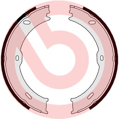 Brake Shoe Set, parking brake 