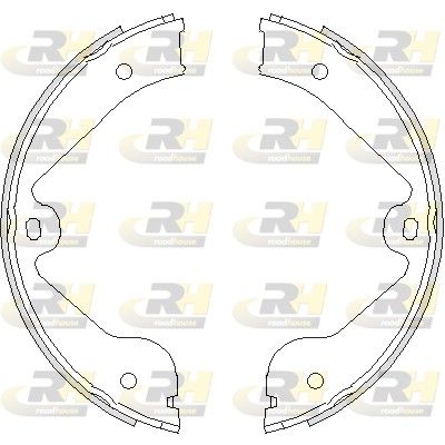 Brake Shoe Set LAND ROVER - SFS000051