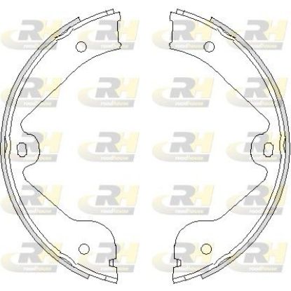 Brake Shoe Set LAND ROVER - SFS000051
