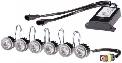 Daytime Running Light Set LEDayFlex 6xLED, 12/24V