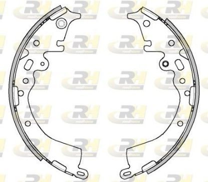 Brake Shoe Set, parking brake TOYOTA - 04495-0K130