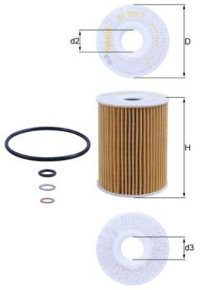 Oil Filter GENERAL MOTORS - 96808900
