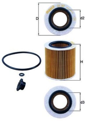 Oil Filter BMW - 11 42 7 640 862