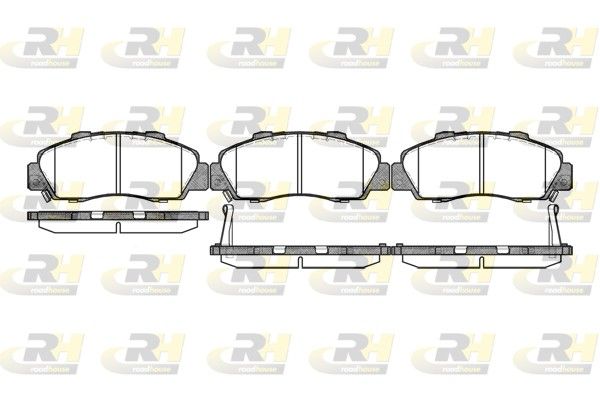 Brake Pad Set, disc brake CR-V I (RD), HR-V (GH)