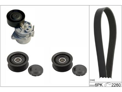 V-Ribbed Belt Set MERCEDES-BENZ