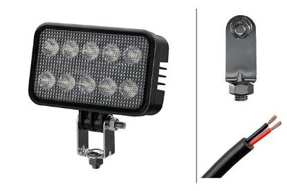 Worklight 1550lm, 12/24V ECE-R10 lähivalgustus