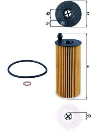Oil Filter BMW - 11 42 8 507 683