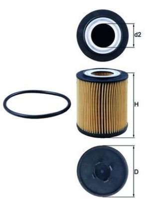 Oil Filter GENERAL MOTORS - 90536362