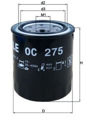 Oil Filter TOYOTA - 04152-03006