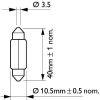 Bulb, interior light 5W SV8,5 T10,5x42