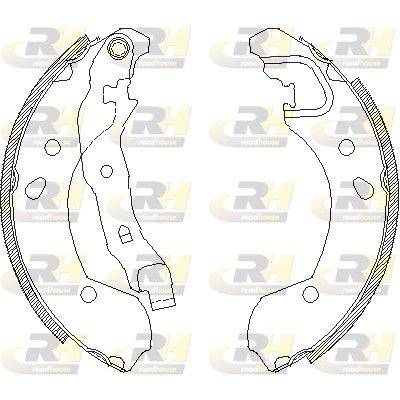 Brake Shoe Set RENAULT - 77 01 208 357