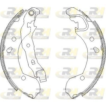 Brake Shoe Set RENAULT - 77 01 208 357