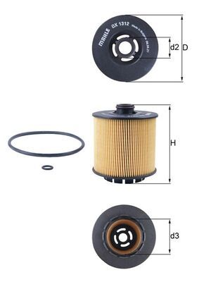 Oil Filter VOLVO - 32257013